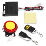 SKYJDM Anti-theft devices for vehicles Bike Smart Alarm Security Alarm System 12V Remote Control Key Interior Car Accessories