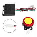 SKYJDM Anti-theft devices for vehicles Bike Smart Alarm Security Alarm System 12V Remote Control Key Interior Car Accessories