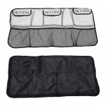 SKYJDM Car Interior Organizer Bags Nets Multi-pocket Drink Holder Car Storage Bag Interior Accessories White Stowing Tidying