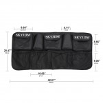 SKYJDM Car Interior Organizer Bags Nets Car Trunk Adjustable High Capacity Multi-use Automobile Seat Back Organizers Universal