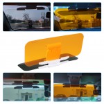 SKYJDM Car Sun Visor Hd Anti-Dazzling Block The Visor Uv Fold Flip Down Goggle Day Night 2 in 1 Driving Mirror Car-Styling
